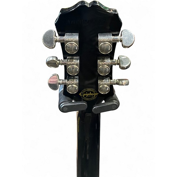 Used Epiphone Les Paul Custom Pro Silverburst Solid Body Electric Guitar