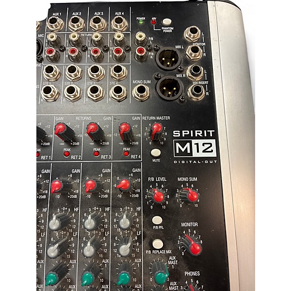 Used Soundcraft SPIRIT M12 Unpowered Mixer