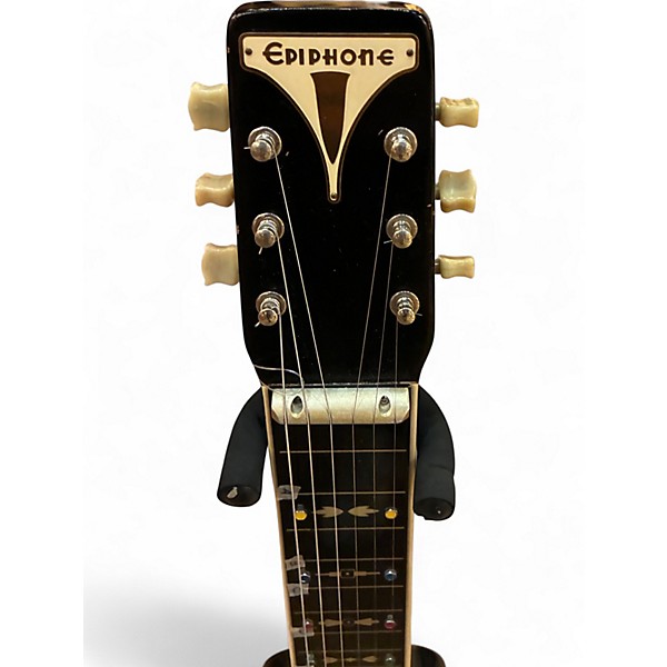Used 1930s Epiphone ELECTAR ZEPHYR Black and White Solid Body Electric Guitar