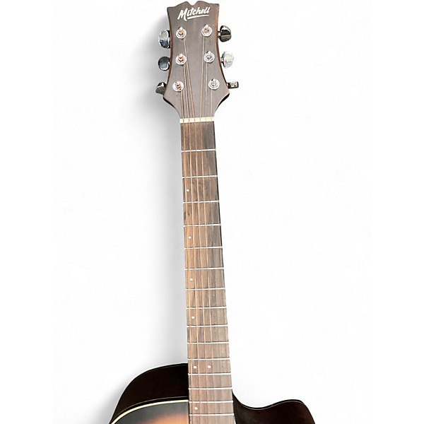 Used Mitchell T413CEBST 2 Color Sunburst Acoustic Electric Guitar