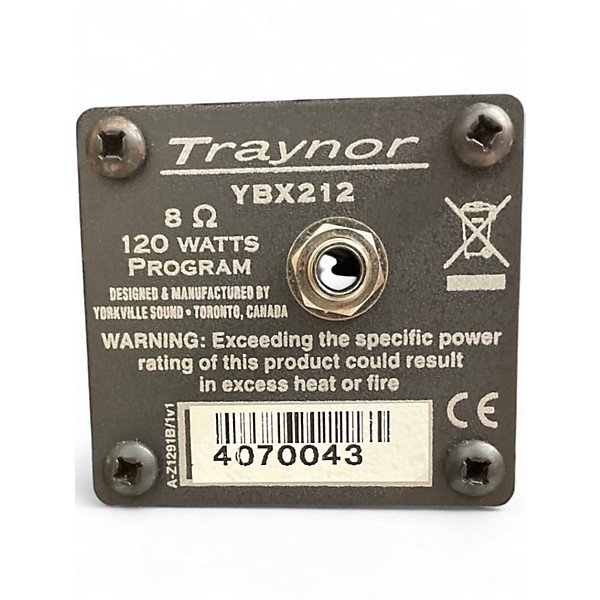 Used Traynor YBX212 Guitar Cabinet