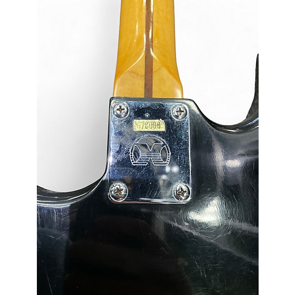 Used Hondo H76 Black Solid Body Electric Guitar