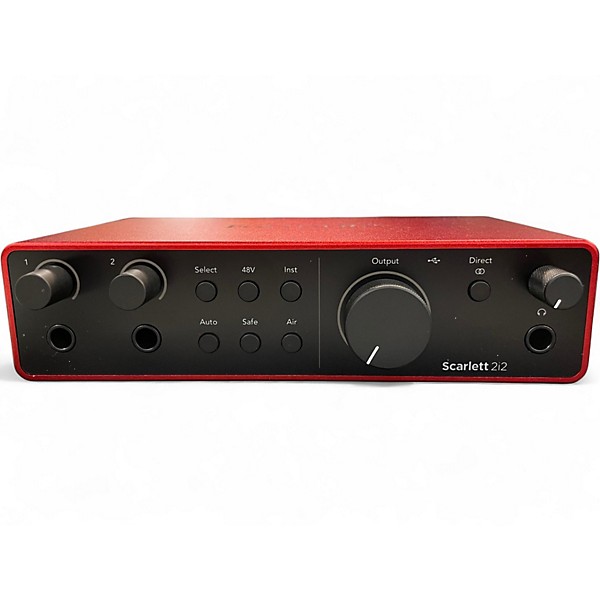 Used Focusrite Scarlett 2i2 Gen 4 Audio Interface