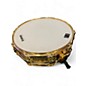 Used DW 14X4.5 Collector's Series Snare POLISHED BRASS Drum