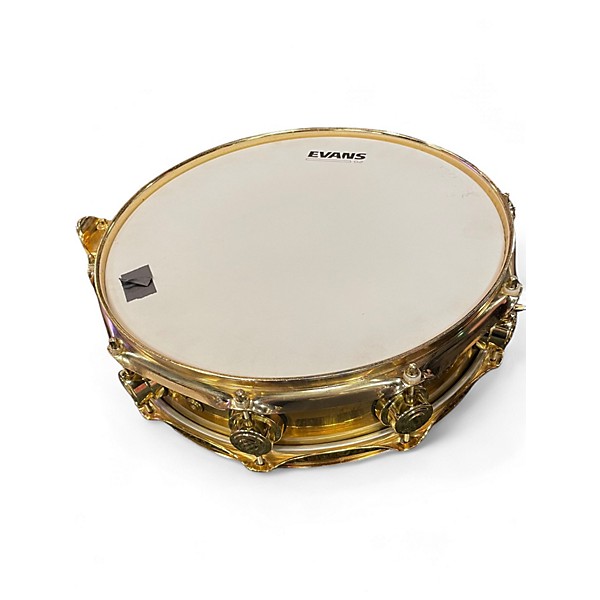 Used DW 14X4.5 Collector's Series Snare POLISHED BRASS Drum