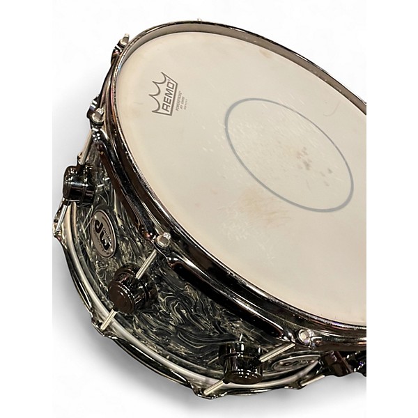 Used DW 14X7 COLLECTOR'S SERIES MAPLE STANDARD MARBLE GREY Drum