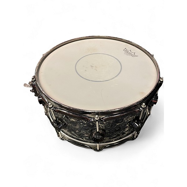 Used DW 14X7 COLLECTOR'S SERIES MAPLE STANDARD MARBLE GREY Drum