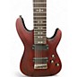 Used Schecter Guitar Research Omen 8 Brown Solid Body Electric Guitar