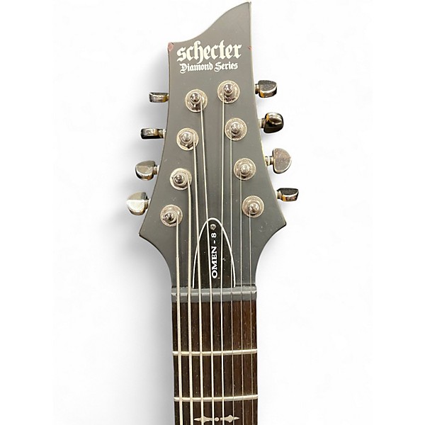 Used Schecter Guitar Research Omen 8 Brown Solid Body Electric Guitar