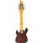 Used Schecter Guitar Research Omen 8 Brown Solid Body Electric Guitar