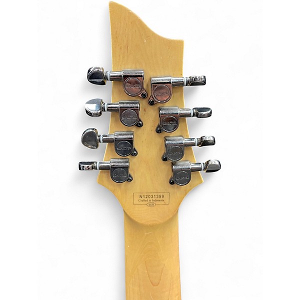 Used Schecter Guitar Research Omen 8 Brown Solid Body Electric Guitar