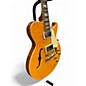 Used Greg Bennett Design by Samick Royale RL-3 Trans Amber Hollow Body Electric Guitar