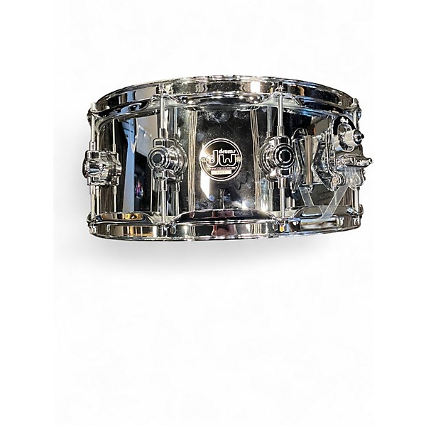 Used DW 6.5X14 Performance Series Steel Snare Chrome Drum