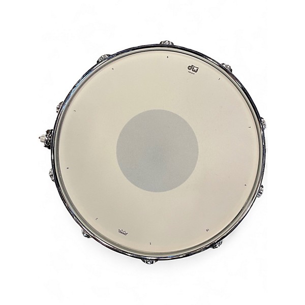 Used DW 6.5X14 Performance Series Steel Snare Chrome Drum
