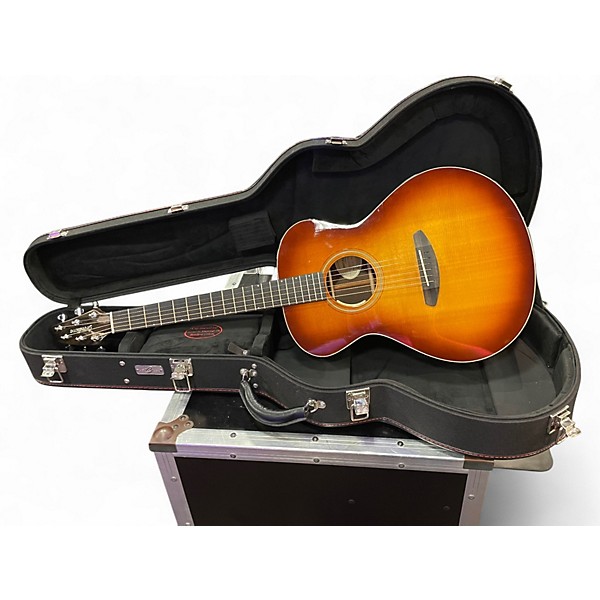 Used 2016 Breedlove JOURNEY CONCERT RUSH SUNBURST Acoustic Electric Guitar