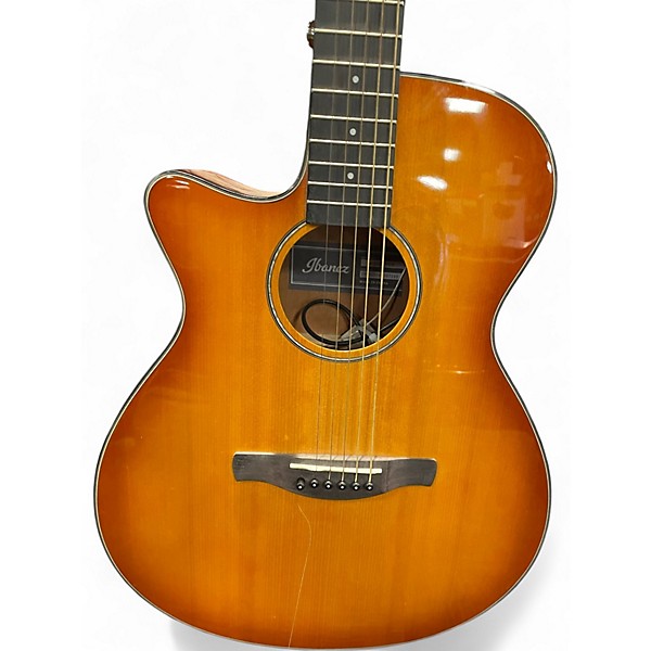 Used Ibanez AEG57L VIOLIN BURST Acoustic Electric Guitar