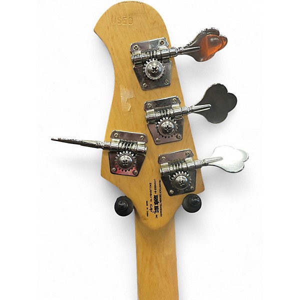 Used OLP Stingray Crimson Red Burst Electric Bass Guitar