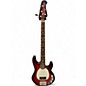 Used OLP Stingray Crimson Red Burst Electric Bass Guitar