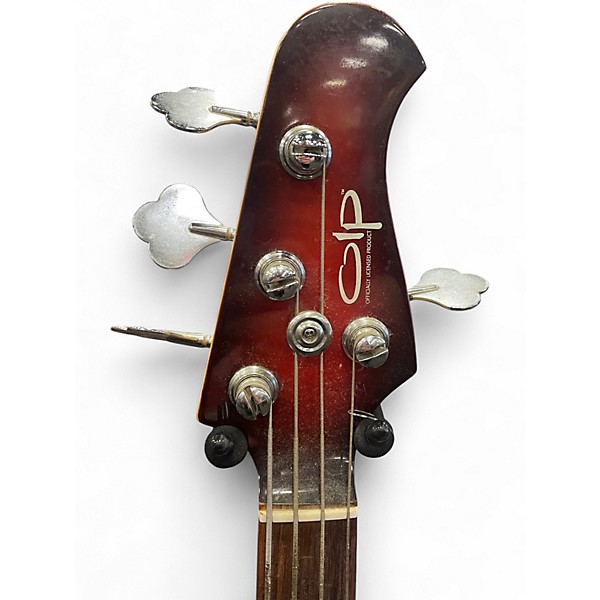 Used OLP Stingray Crimson Red Burst Electric Bass Guitar