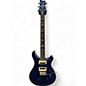Used PRS SE Custom 24 Trans Blue Solid Body Electric Guitar thumbnail