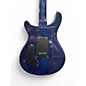 Used PRS SE Custom 24 Trans Blue Solid Body Electric Guitar