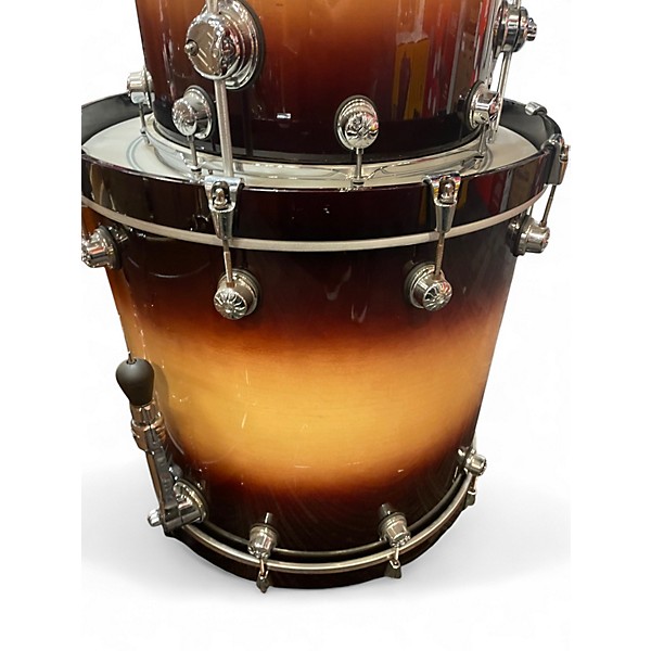 Used Natal Drums 4 Piece BIRCH NATURAL BURST Drum Kit