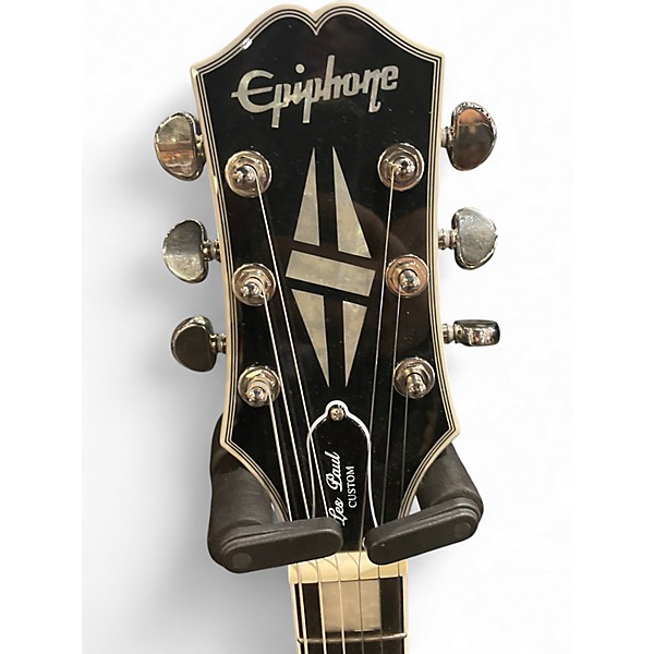 Used Epiphone Les Paul Custom Viper Blue Solid Body Electric Guitar