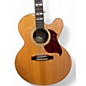 Used Gibson J185EC Natural Acoustic Electric Guitar