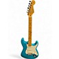 Used 2020 Fender American Professional II Stratocaster MIAMI BLUE Solid Body Electric Guitar thumbnail