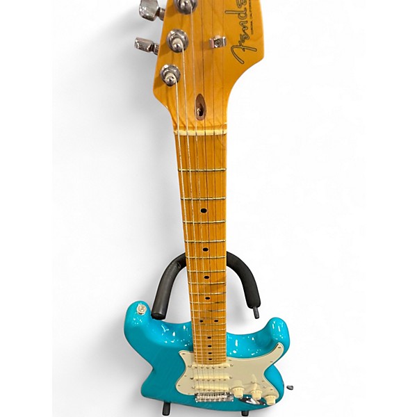Used 2020 Fender American Professional II Stratocaster MIAMI BLUE Solid Body Electric Guitar