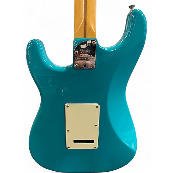 Used 2020 Fender American Professional II Stratocaster MIAMI BLUE Solid Body Electric Guitar