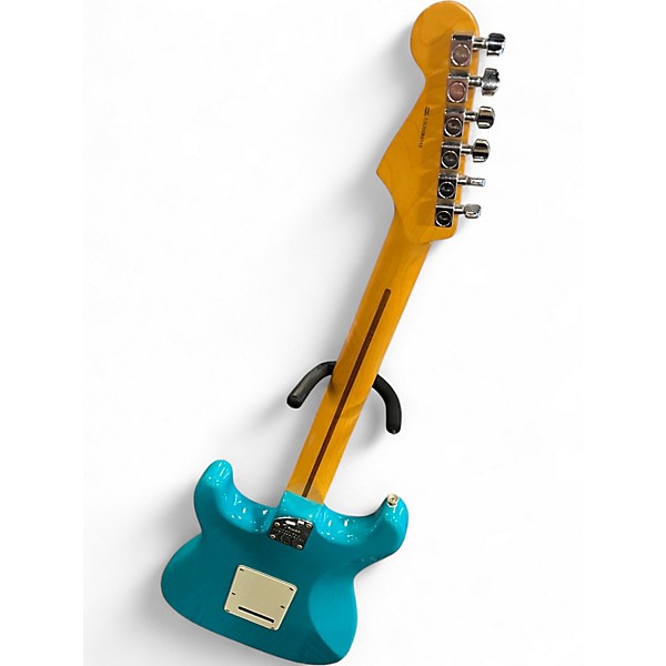 Used 2020 Fender American Professional II Stratocaster MIAMI BLUE Solid Body Electric Guitar