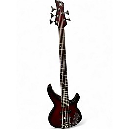 Used Yamaha TRBX605FM Amber Electric Bass Guitar