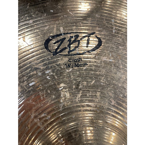 Used Zildjian 14in ZBT Crash Cymbal