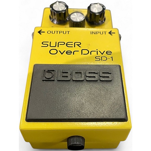 Used BOSS SD1 Super Overdrive Effect Pedal