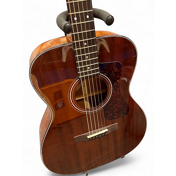 Used Guild OM120 Natural Acoustic Guitar