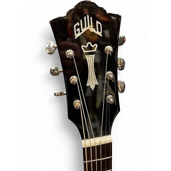 Used Guild OM120 Natural Acoustic Guitar