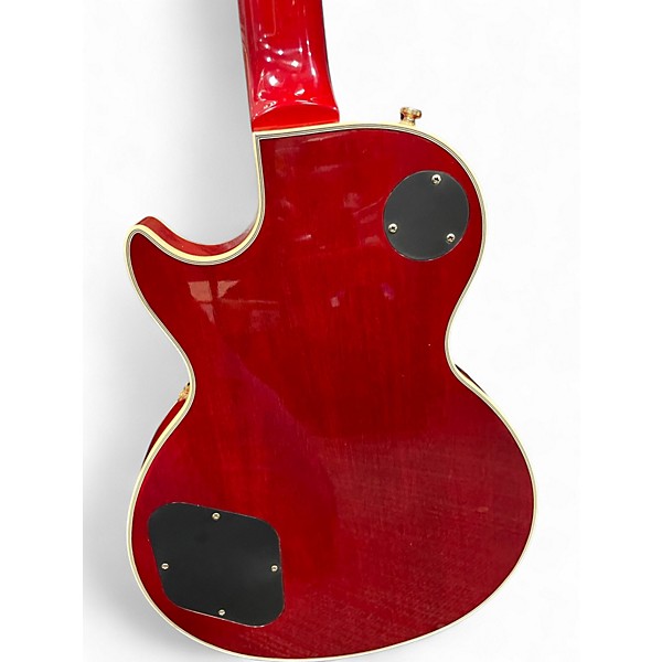 Used Epiphone Les Paul Custom Cherry Sunburst Solid Body Electric Guitar