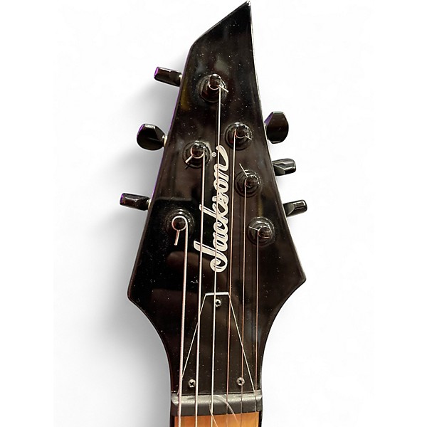 Used Jackson SLATHXMG3-6 White Solid Body Electric Guitar