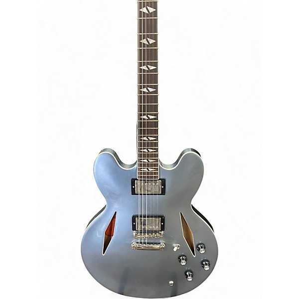 Used Epiphone DG335 Blue Hollow Body Electric Guitar