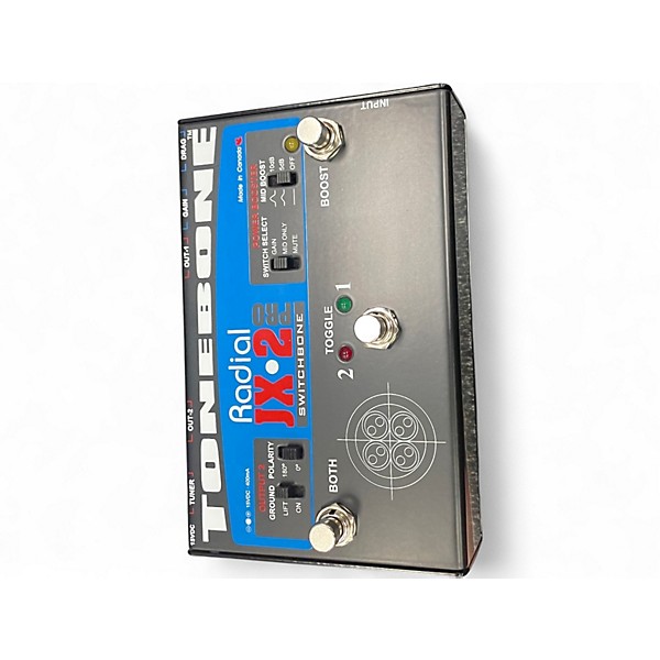 Used Radial Engineering JX2 Switchbone Class A ABY With Boost Pedal