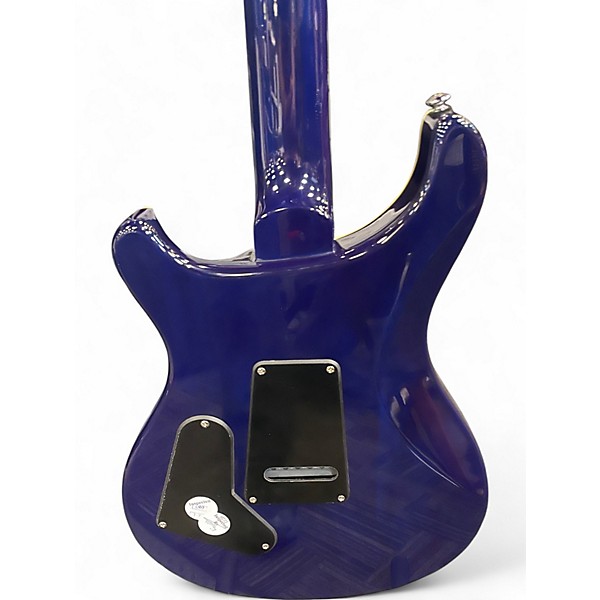 Used PRS SE Standard 24 Trans Blue Solid Body Electric Guitar