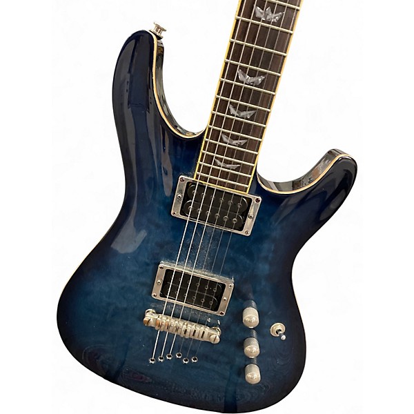 Used Ibanez SX520QM Blue Solid Body Electric Guitar