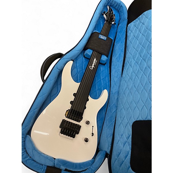 Used 2025 Caparison Guitars TAT Frozen White Solid Body Electric Guitar