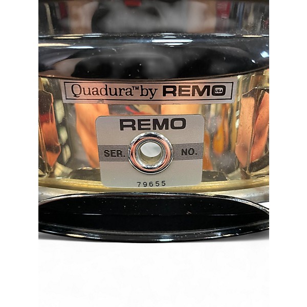 Used Remo 14in Quadura Acousticon Silver Drum