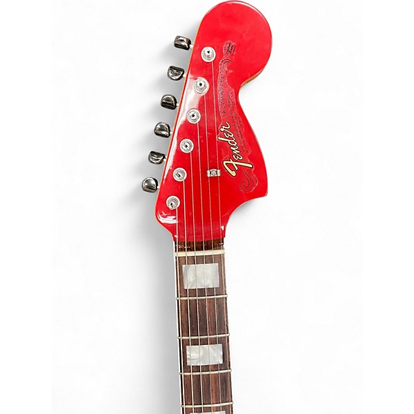 Used Fender JAZZMASTER AMERICAN VINTAGE  Dakota Red Solid Body Electric Guitar