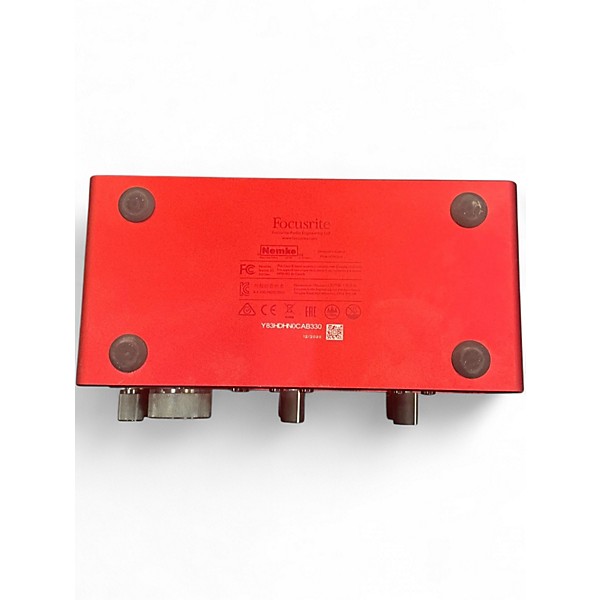 Used Focusrite Scarlett 2i2 Gen 3 Audio Interface