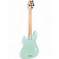 Used Schecter Guitar Research diamond series p-5 Surf Green Electric Bass Guitar