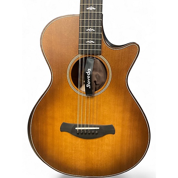 Used Taylor Taylor 652CE Builders Edition Wild Honey Bust 12 String Acoustic Guitar
