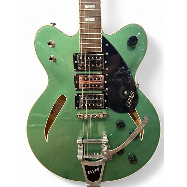 Used Gretsch Guitars G2627T Green Hollow Body Electric Guitar